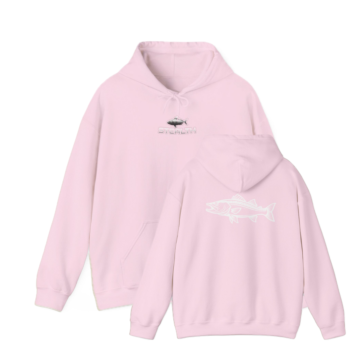 STEALTH Back Graphic Fishing Hoodie