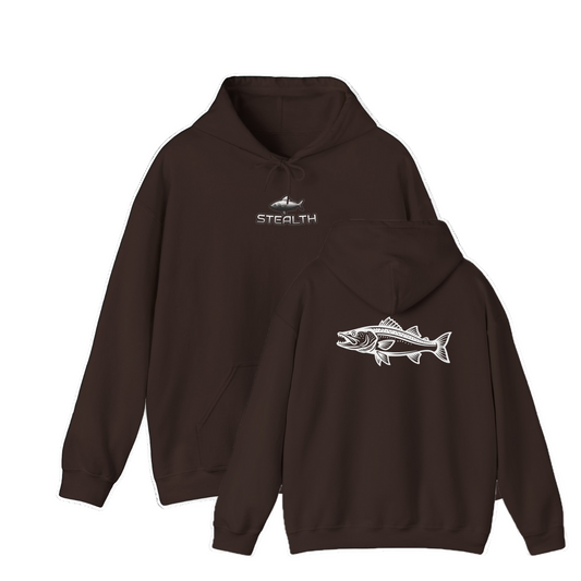 STEALTH Back Graphic Fishing Hoodie