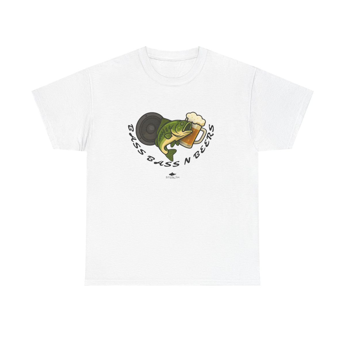 STEALTH Bass Bass n Beers T shirt