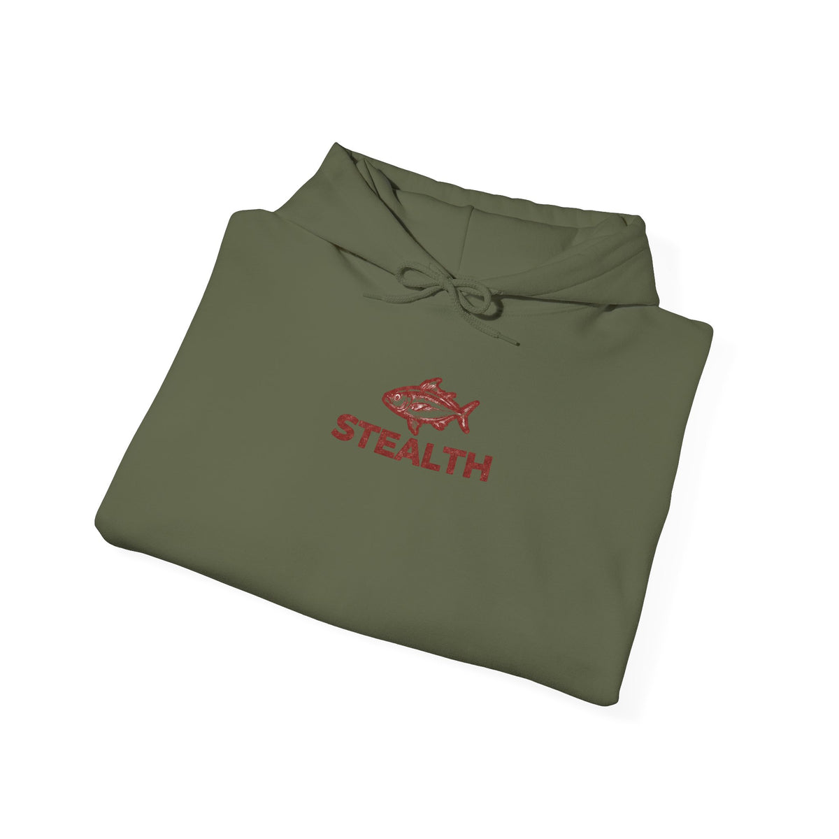 STEALTH Fish Graphic Hooded Sweatshirt