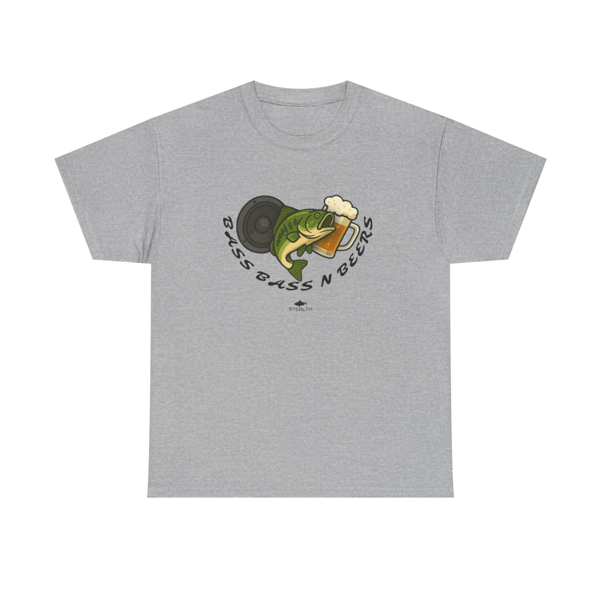 STEALTH Bass Bass n Beers T shirt