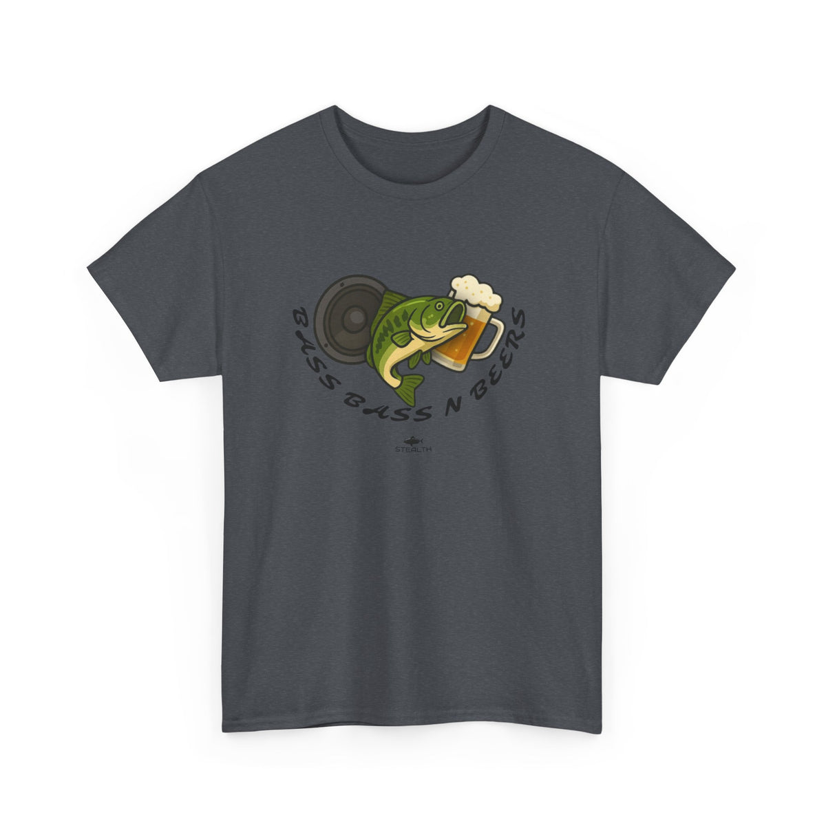 STEALTH Bass Bass n Beers T shirt