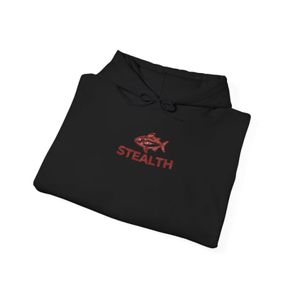 STEALTH Fish Graphic Hooded Sweatshirt