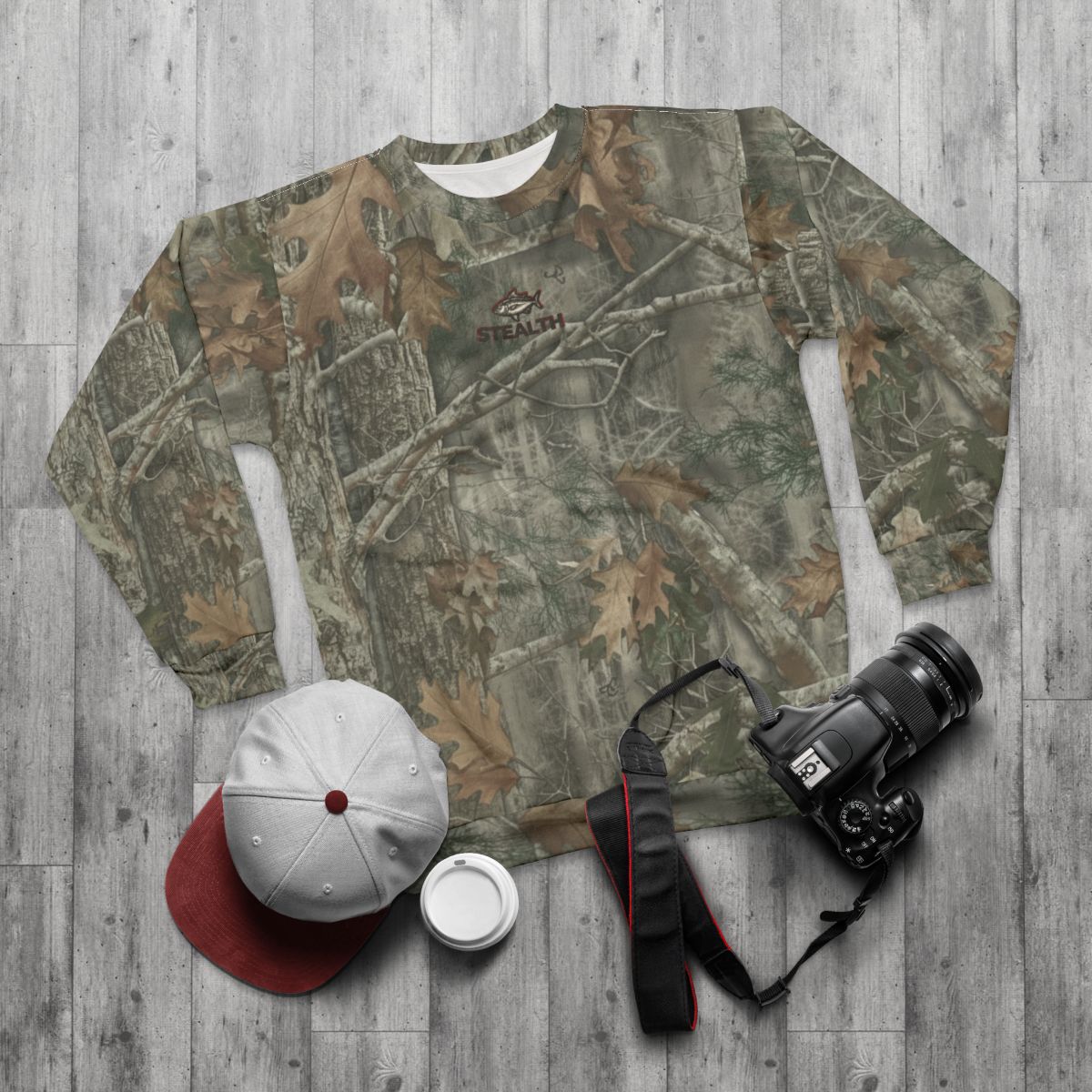 STEALTH Camo Crew Neck