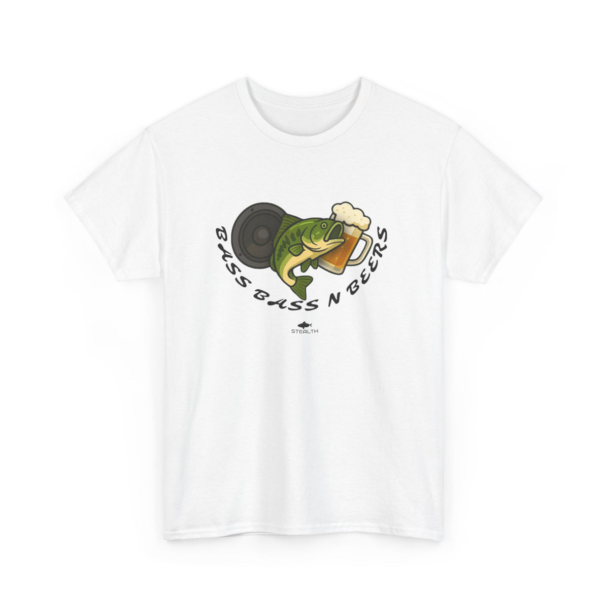 STEALTH Bass Bass n Beers T shirt