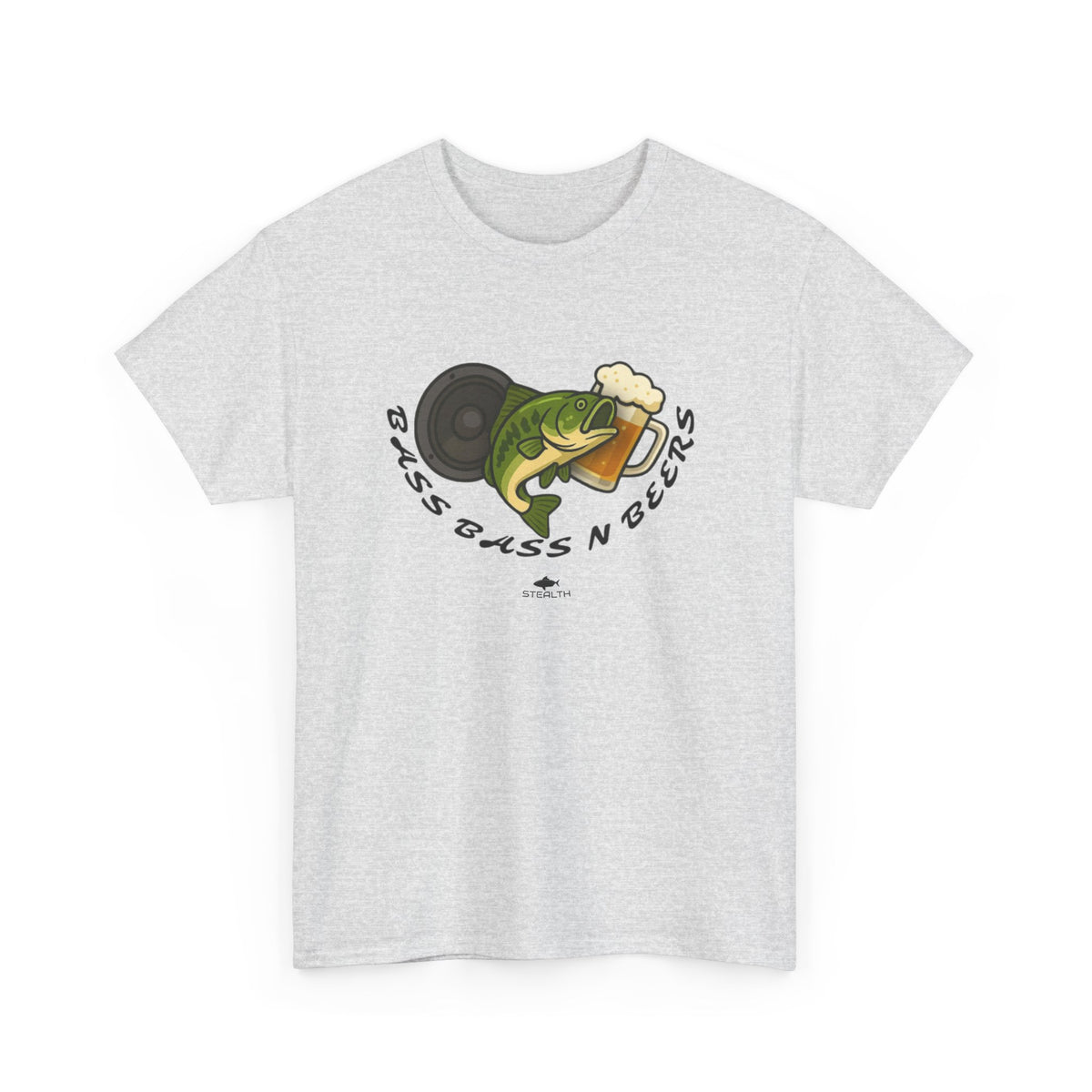STEALTH Bass Bass n Beers T shirt