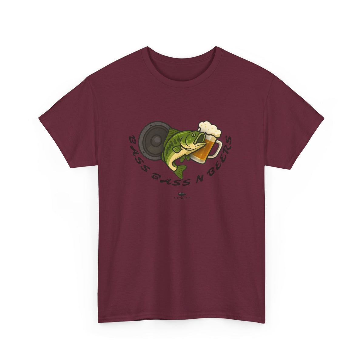 STEALTH Bass Bass n Beers T shirt