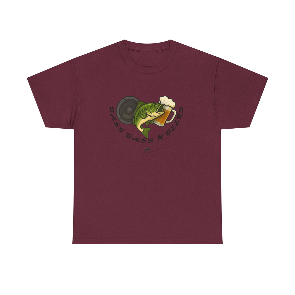 STEALTH Bass Bass n Beers T shirt