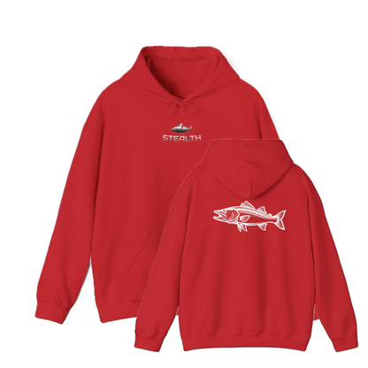 STEALTH Back Graphic Fishing Hoodie